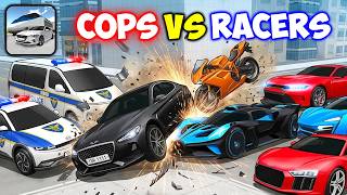 🤣3D Driving Class Simulator 🚨Cops vs 😈Racers screenshot 3
