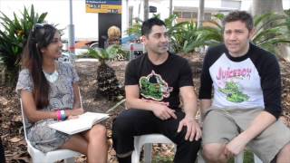 AMH TV - Interview with Ali and Matty from Zebrahead at Soundwave Festival 2014