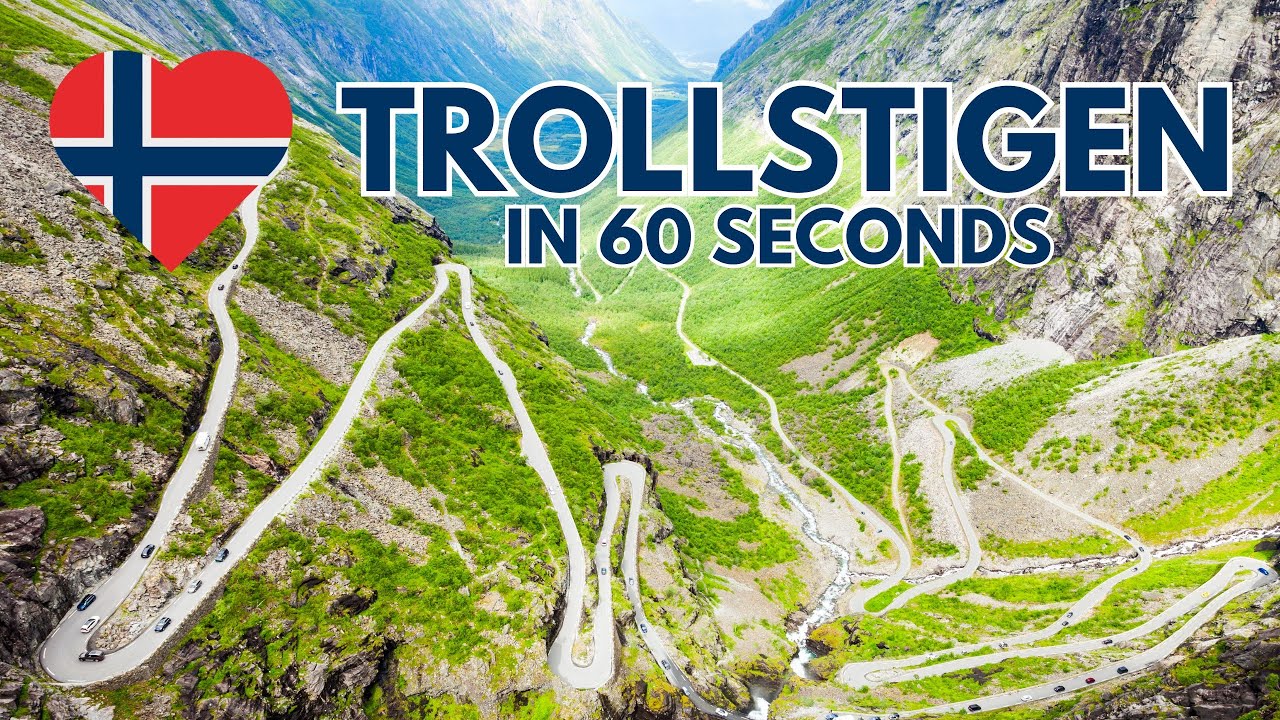 Trollstigen in 60 Seconds Epic Road Trip in Norway