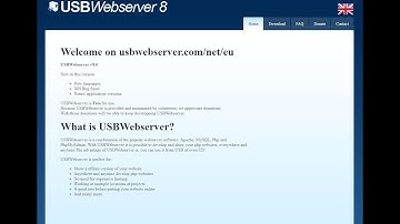 Portal USB Webserver(Apache, PHP, MYSQL)