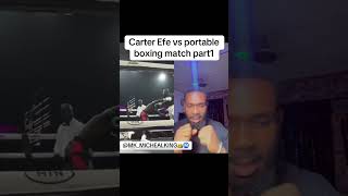 carterefe was really good Belike him go learn boxing o #carterefe #carterefeboxing #yesterday