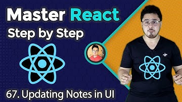 Updating Notes on edit in the UI using React | Complete React Course in Hindi #67