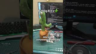 i added AI inside a cactus toy #esp32 #esp32project #ai #funny #robot #roboticsengineer #engineering