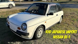 I Bought a Japanese Imported 1987 Nissan Be-1 RHD Grey Market Car for $3500