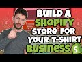 How To Create A Shopify Store For Your T Shirt Business (Print On Demand)