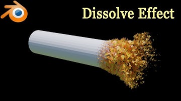 Blender tutorial - How to Make Dissolve Animation - 228
