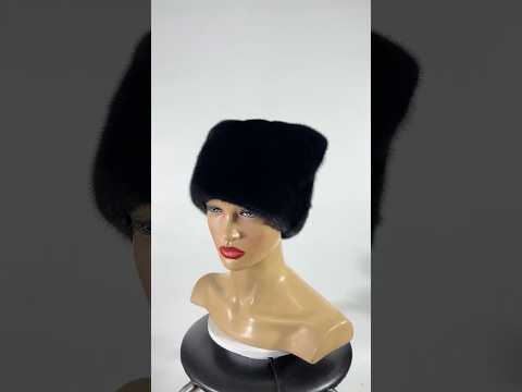 Норкова шапка жіноча кубанка "Адель", видео 2