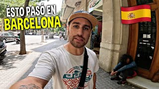Vi un R0BO apenas LLEGUÉ a BARCELONA 🇪🇸 ... | España #1