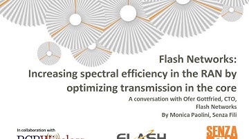 Increasing spectral efficiency in the RAN by optimizing transmission in the core