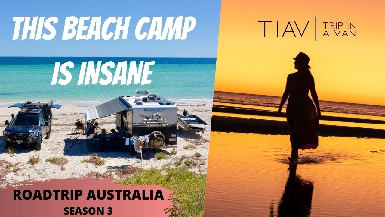 THIS BEACH CAMP IS UNREAL!!! Perlubie Beach in South Oz is a must visit. Roadtrip Australia season 3