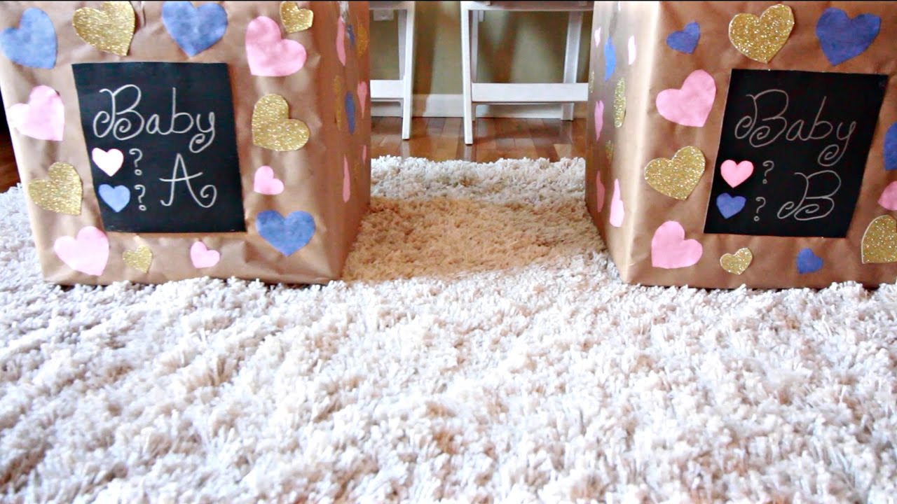 We are having... | Twins Gender Reveal - YouTube