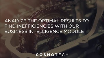 Demo - Cosmo Tech Production Planning and Control