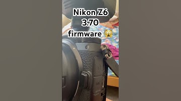 Nikon Z6 3.70 firmware 🙀just noticed it, released on 17.07.2024 #z6 #nikon #zcreators