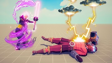 NEON ASSASSIN VS 50x SECRET UNIT - Totally Accurate Battle Simulator TABS