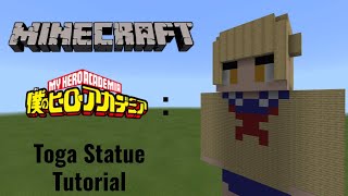 Minecraft | How To Make a Himiko Toga Statue (My Hero Academia) screenshot 3