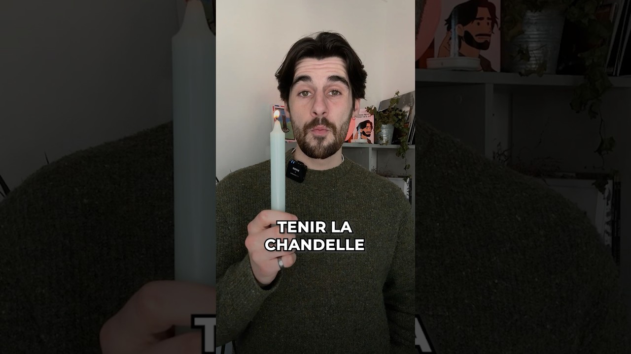 Pourquoi on dit tenir la chandelle ? 
