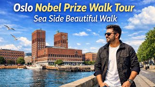 Oslo Nobel Prize Walk Tour Beautiful Sea Side Walk In Norway Oslo City