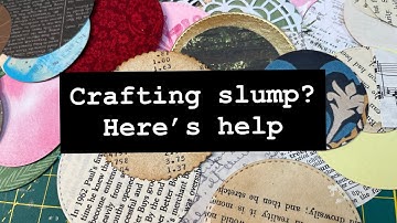 WHAT TO CRAFT WHEN YOU DON’T KNOW WHAT TO CRAFT! ~ #junkjournalideas