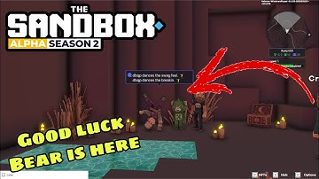 GOOD LUCK BEAR is here | Rusty Cliff - SANDBOX Alpha Season 2