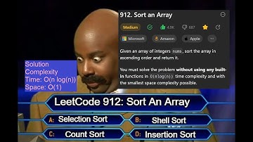 Sort An Array Explained: Ace Your LeetCode Technical Interview With Coding Card Sharp