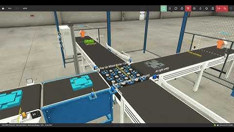 Sorting by weight in Factory I/O