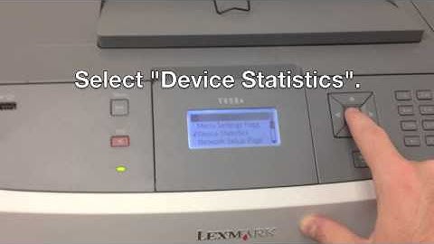 How many pages has my Lexmark T650 series toner cartridge printed? Video from Print. Save. Repeat.®