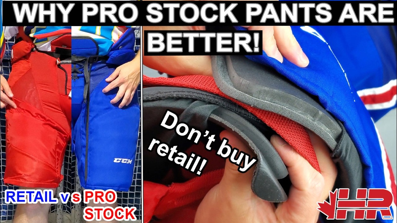 Почему хоккейные штаны Pro Stock лучше, чем обычные, продающиеся в магазинах!