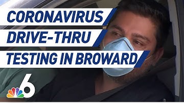 Drive-Thru Coronavirus Testing in Broward Coming Soon: Gov. DeSantis
