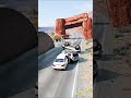 Realistic Highway Car Crashes #24