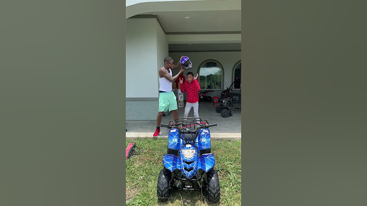 Dad Surprises Son With New 4 Wheeler.. 🎁😱