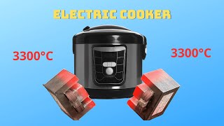 I Turn A Rice Cooker Into High Power Electric Stove | Electronic Ideas