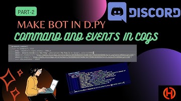 Command And Events In Cogs | Discord.py V2