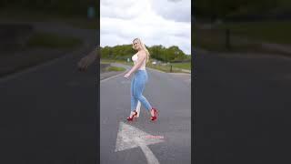 Sammy Thighs Walks A Confident, Body-Positive, Content Creator Plus-Size Model Based In The Uk
