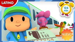 🚆POCOYÓ ESPAÑOL LATINO - Chu Chu, El Tren Pasajeros a bordo [124 min] CARICATURAS y DIBUJOS ANIMADOS