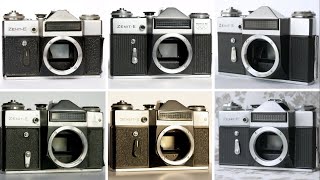 Zenit E: the most numerous. A very detailed review. Story about SLR made in 8 mln copies.