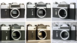 : Zenit E: the most numerous. A very detailed review. Story about SLR made in 8 mln copies.