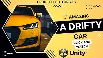 Amazing Drifty Car in Unity 3d || Urdu Tech Tutorials || #unity3d #trending  #drifting #drifting_car