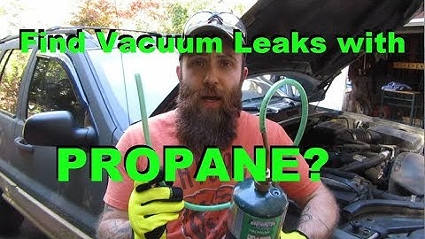 How to find VACUUM LEAKS
