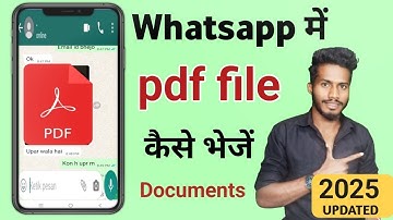 How to Send PDF Files on WhatsApp – Easy Step-by-Step Guide