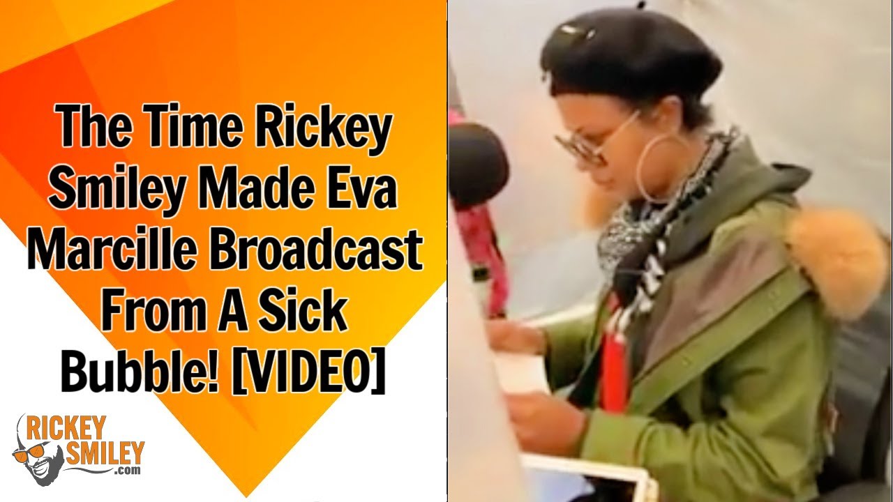 Rickey Smiley Remembers The Time He Made Eva Marcille Broadcast From A Sick Bubble!