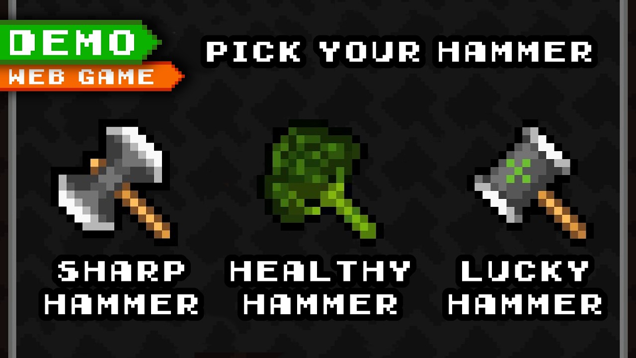 Whack-a-mole roguelikeified! - Let's playtest Whack-a-monster