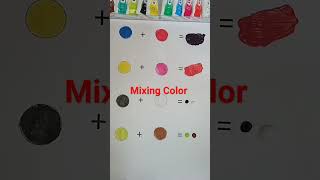 Color Mixing Tutorial🌈#shorts #short #colors