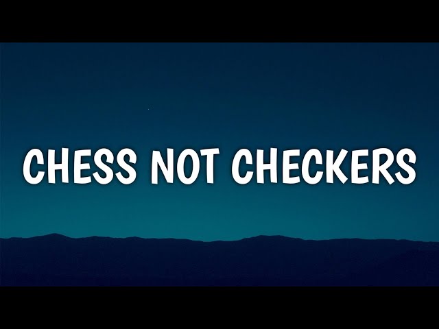 Chess Not Checkers - Play To Win Carbon Fiber Purple Checkers