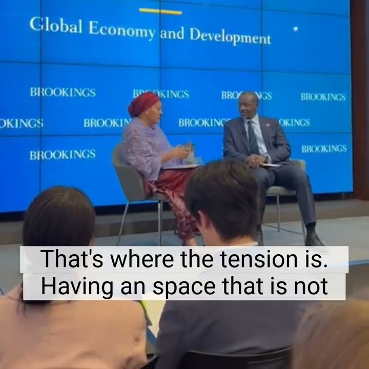 Amina J. Mohammed at the Brookings Institue on the UN Tax Convention ...