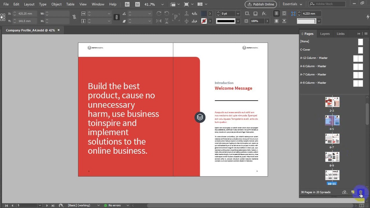 how to delete page indesign YouTube