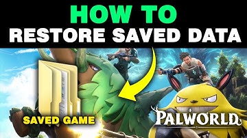 Palworld SAVED DATA GONE!? This is how you get it back!