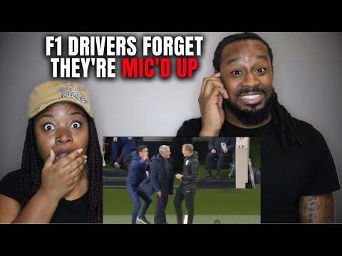 The Demouchets REACT to When F1 Drivers Forget They're Mic'd Up