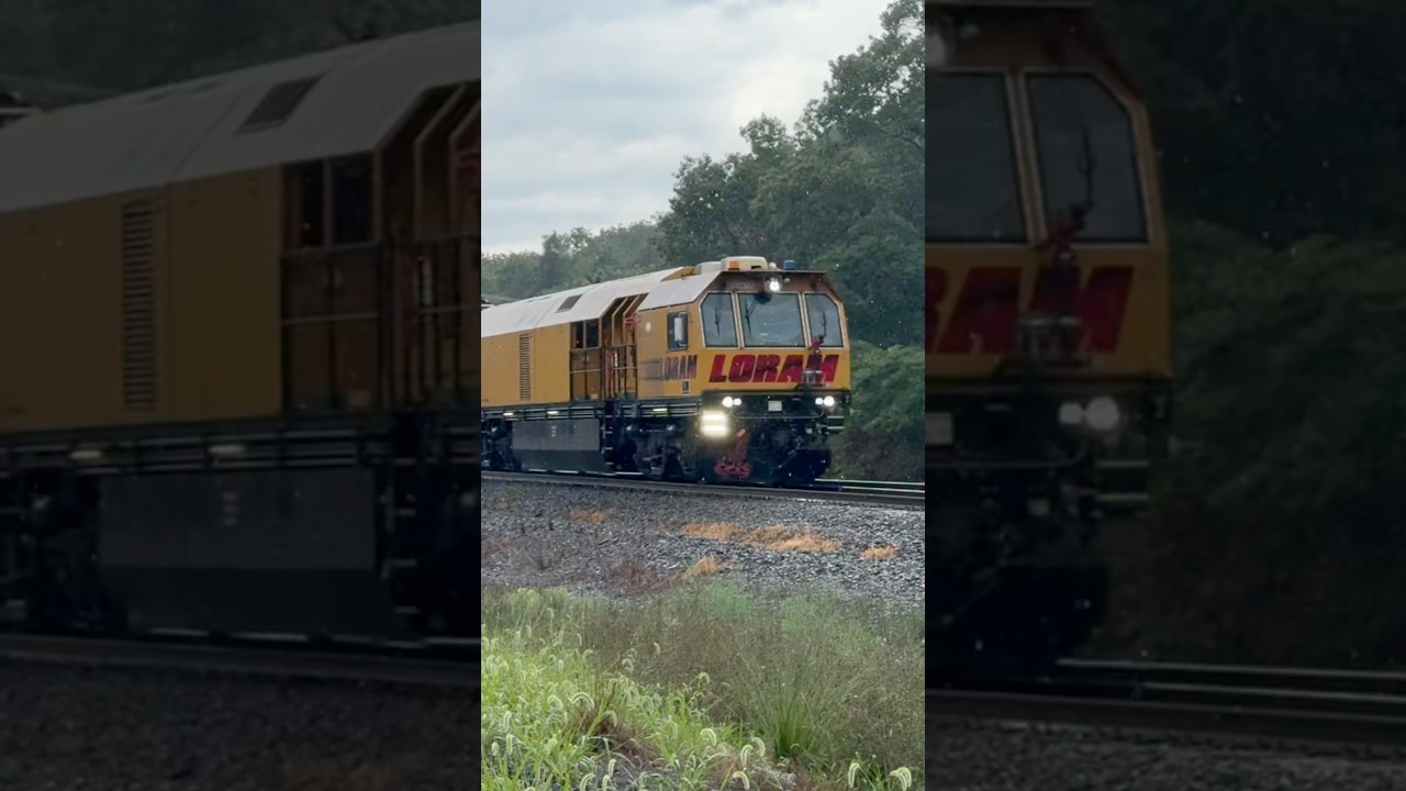 EMS Siren on LORAM Rail Grinder?