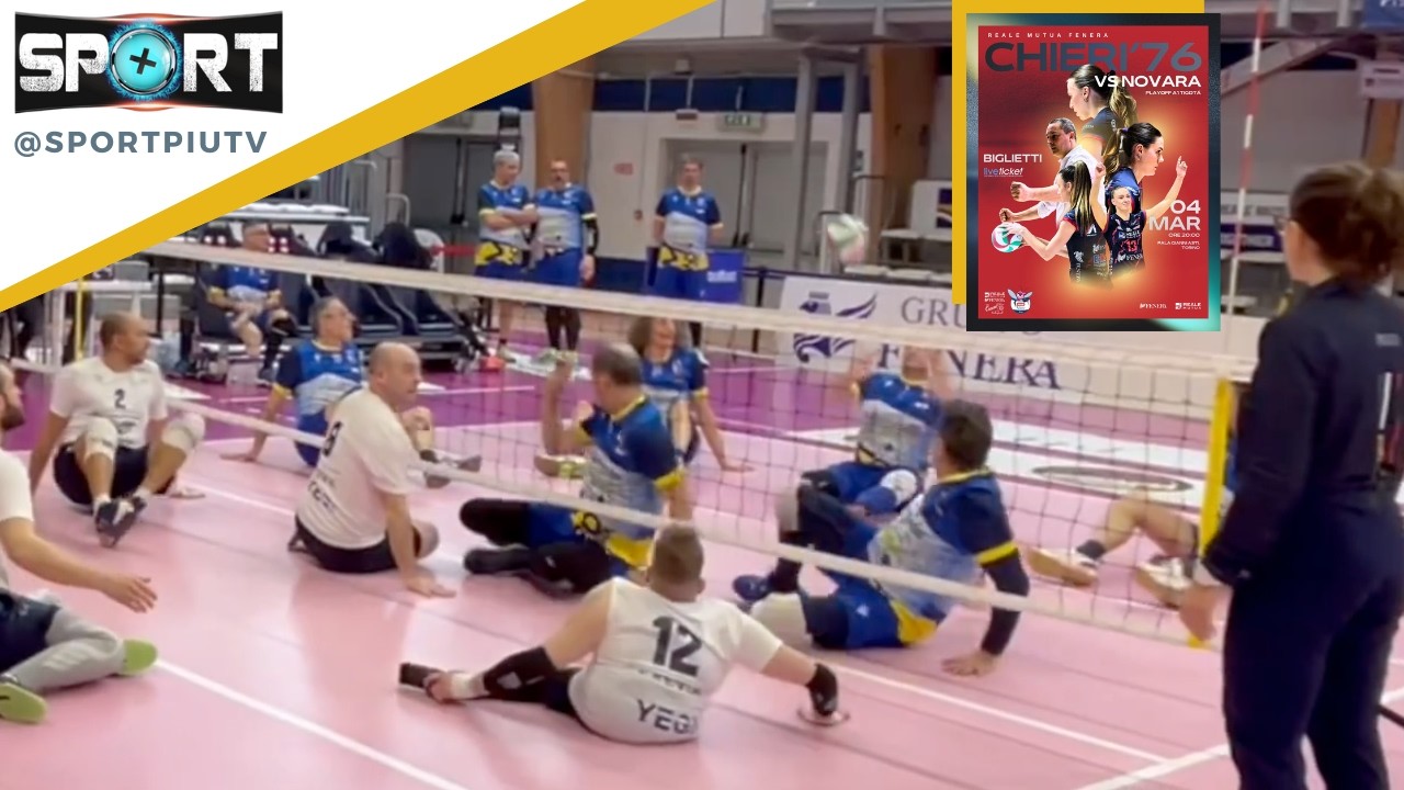 #sittingvolley - Turno di campionato al Palafenera 🏐