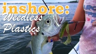 How to Fish Weedless Plastics: Lucky Tackle Box Tips